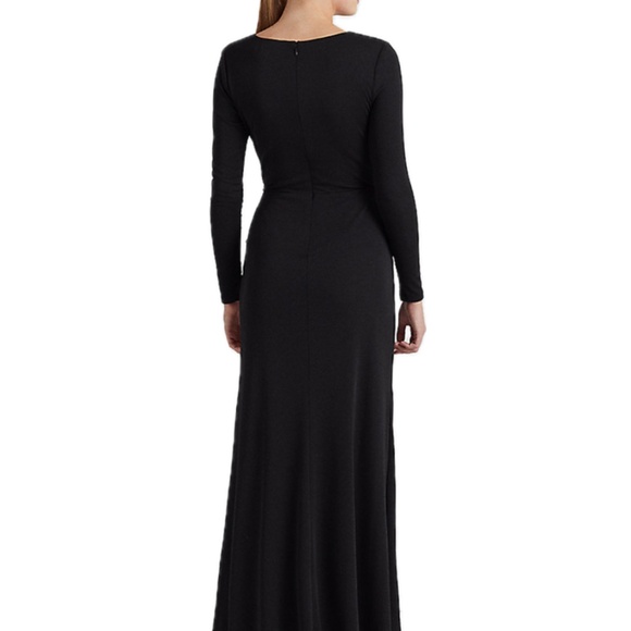 Ralph Lauren NWT Black Evening Gown - Picture 4 of 8